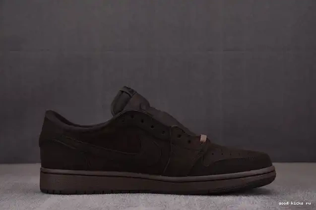 Travis DM7866-202 Air Jordan Velvet Brown OG Low 1 Scott x 0611